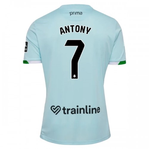 Officiële Voetbalshirt Real Betis Antony 7 Uit 2025-26 - Heren Officiële Voetbalshirt Real Betis Antony 7 Uit 2025-26 - Heren